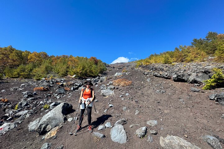 Private Mt. Fuji Hoei Crater Hiking and Sightseeing Tour