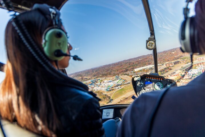 Helikoptertur över Sevierville och landsbygden