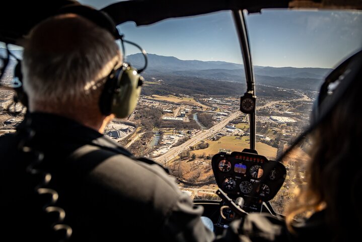 Helikoptertur över Sevierville och landsbygden
