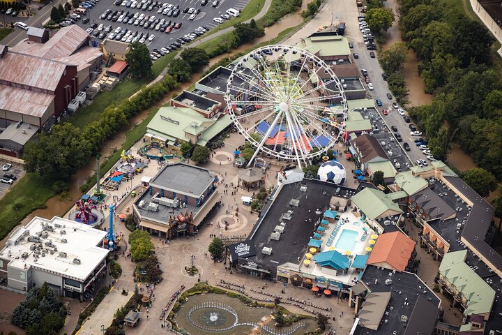 Helikoptertur över Sevierville och landsbygden