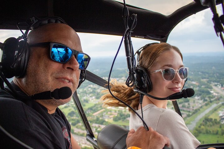 Helikoptertur över Sevierville och landsbygden