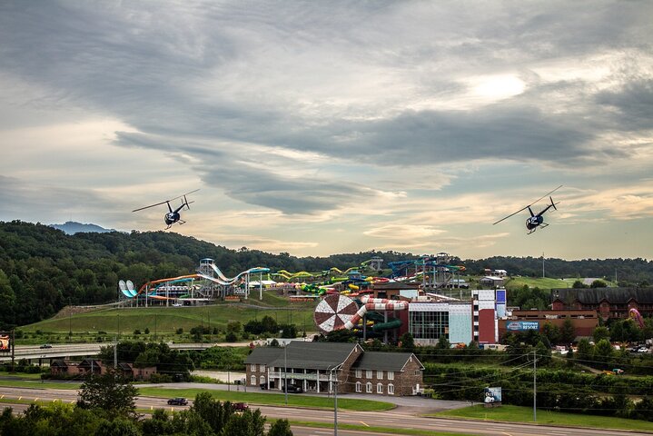 Helikoptertur över Sevierville och landsbygden