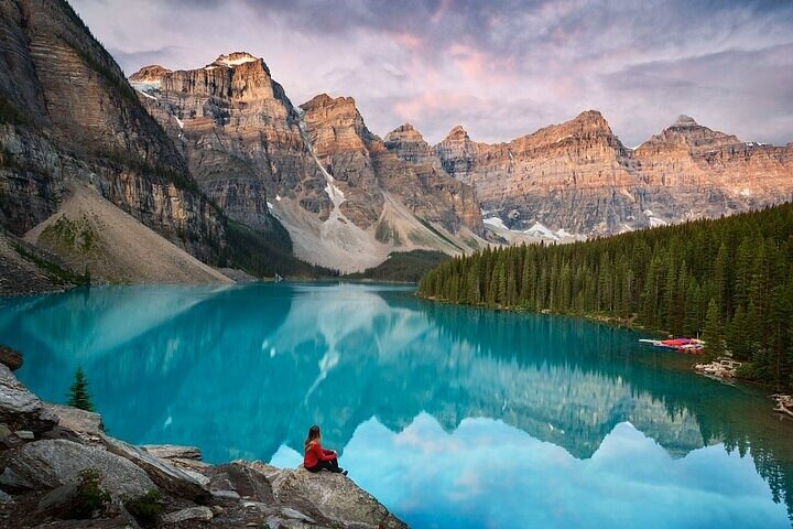 Lake Louise Moraine Lake Emerald Lake von Banff Canmore Calgary