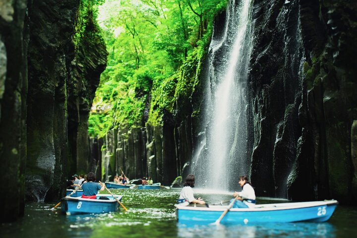 Von Kumamoto : Berg Aso und Takachiho All-inclusive Private Tour