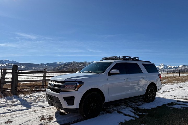 Privat SUV Transfer fra Aspen flyplass til Aspen eller Snowmass