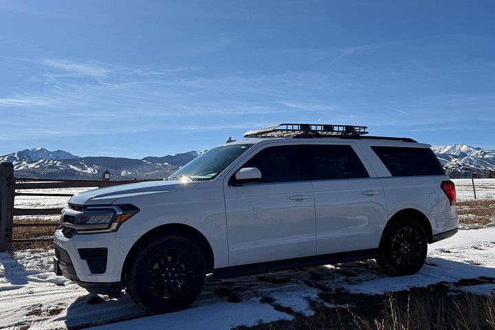 Privat SUV Transfer fra Aspen flyplass til Aspen eller Snowmass
