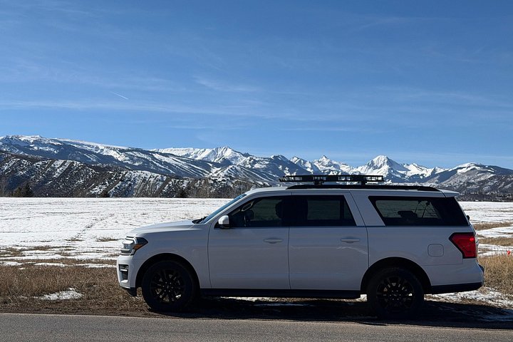 Privat SUV Transfer fra Aspen flyplass til Aspen eller Snowmass
