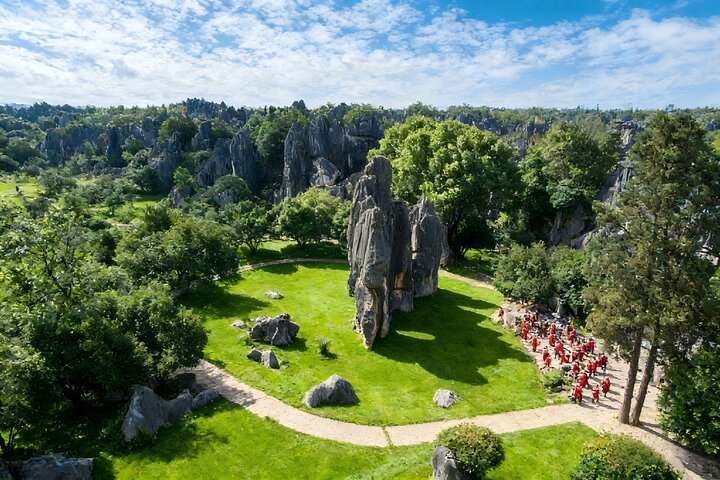 Tour privato di Kunming alla foresta di pietra e alla città antica di Chengzi