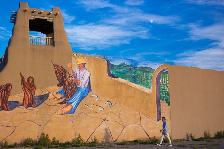 Tour privado en bicicleta eléctrica de arte e historia en Taos