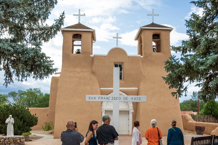Tour privado en bicicleta eléctrica de arte e historia en Taos
