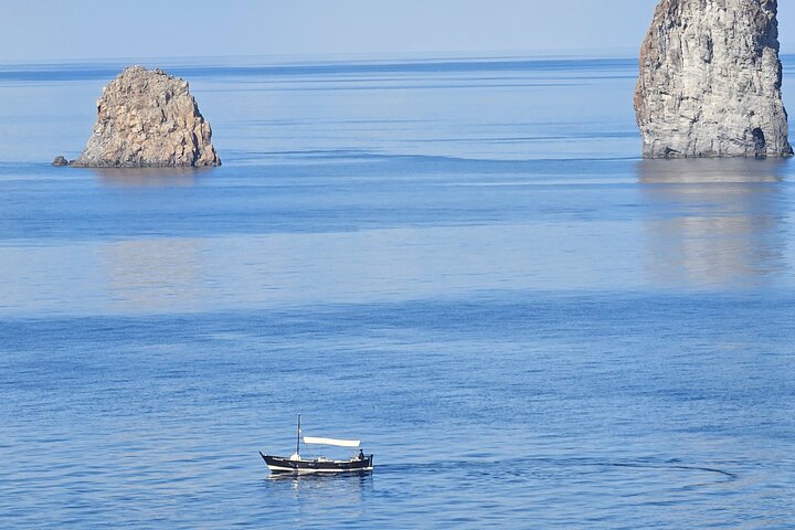 Tour vintage de Gozzo por Lipari y Salina