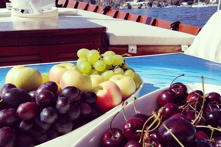 Tour vintage de Gozzo por Lipari y Salina