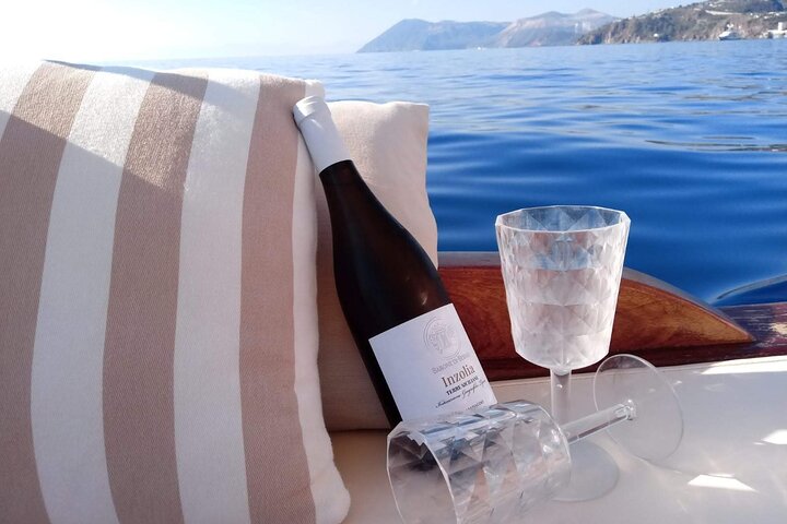 Tour vintage de Gozzo por Lipari y Salina