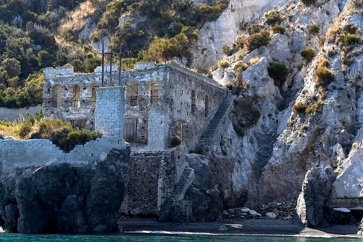 Tour vintage de Gozzo por Lipari y Salina