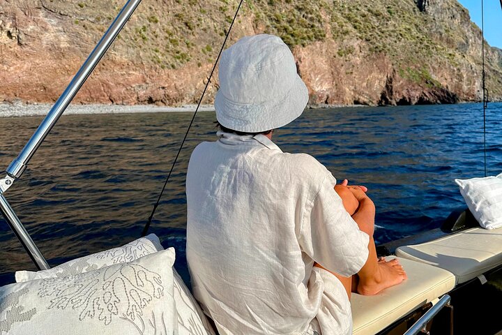 Tour vintage de Gozzo por Lipari y Salina