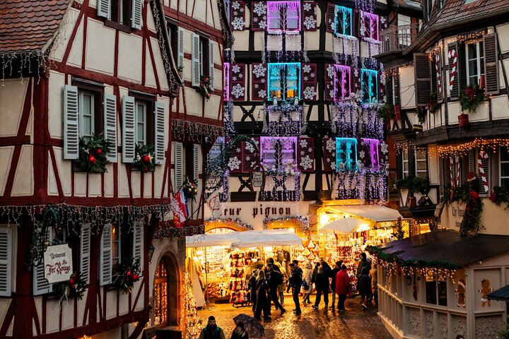 Halvdagstur i liten grupp från Colmar till slottet Riquewihr