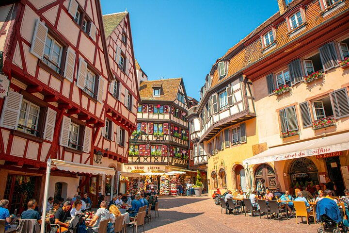 Halvdagstur i liten grupp från Colmar till slottet Riquewihr