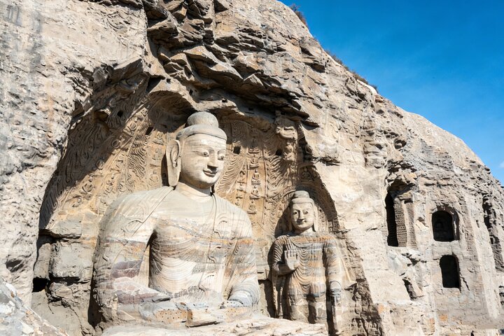 Tour privato di Datong: Meraviglie del Tempio Appeso e delle Grotte di Yungang