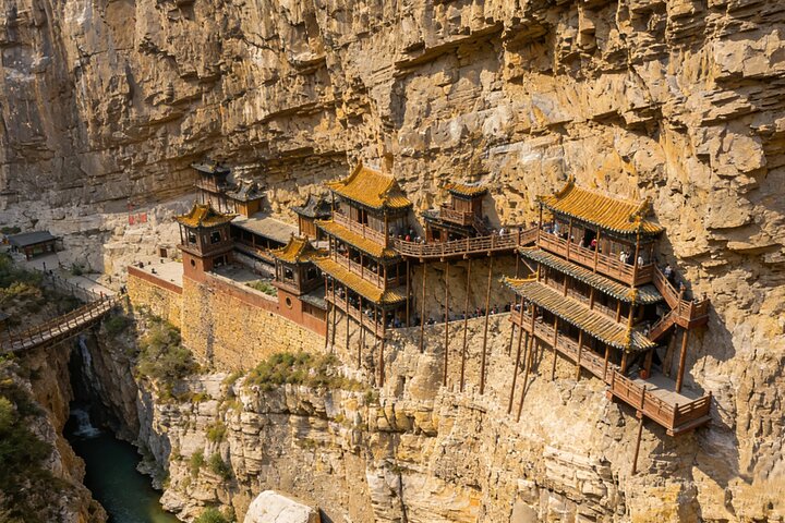 Tour privato di Datong: Meraviglie del Tempio Appeso e delle Grotte di Yungang