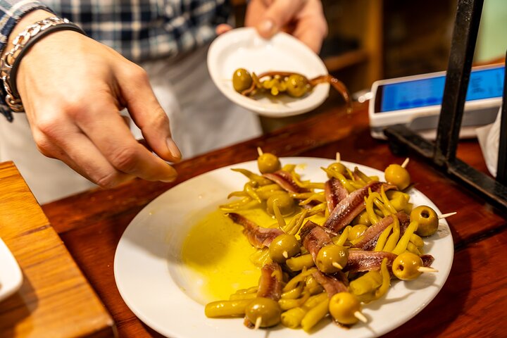 San Sebastian matrundtur: Pintxos, drycker och tapas med en lokal
