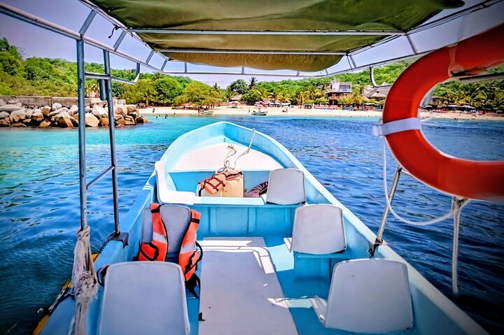 Excursão privada 9 Bayes of Huatulco a San Agustin + esportes Pesca