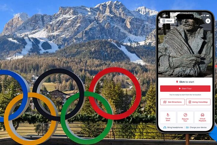 Cortina und die Olympische Stadt : Eine selbstgeführte Wanderung