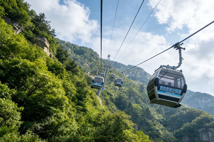 Mount Tai Private Day Tour fra Jinan med frokost og Cable Car Ride