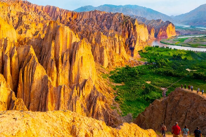 Excursão privada de um dia em Lanzhou à Floresta de Pedra do Rio Amarelo