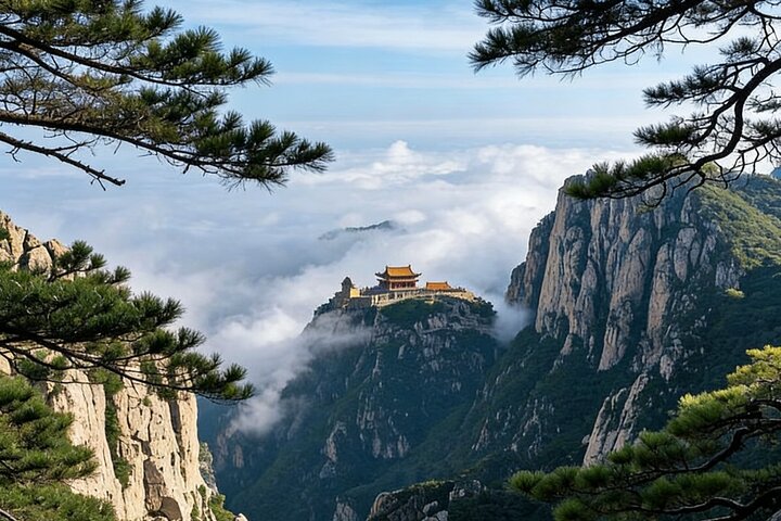 Mount Tai Private Day Tour fra Jinan med frokost og Cable Car Ride