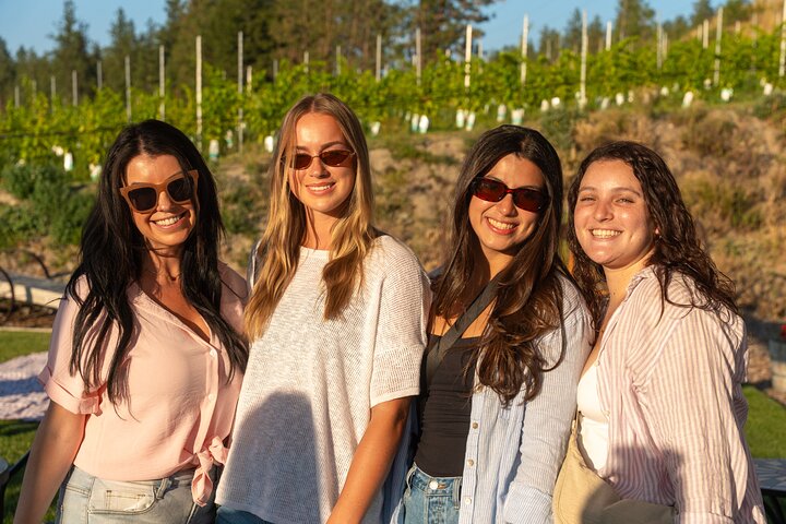 Visite du vin de Kelowna en vélo électrique avec dégustations, déjeuner et vue sur l'Okanagan