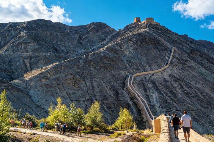 Visite privée d'une journée complète de la forteresse de Jiayuguan et de la Grande Muraille de Xuanbi