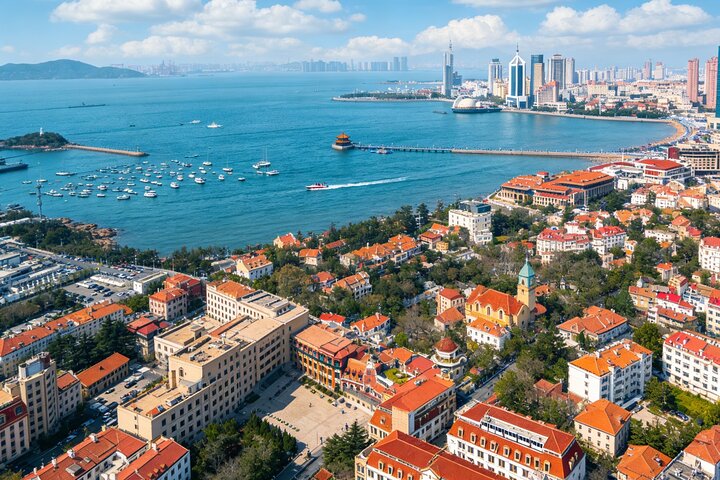Tour Privado de Qingdao : Montaña de Laoshan&Ciudad personalizada Puntos destacados