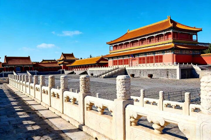 Jinan Private Day Trip nach Verbotene Stadt und Mutianyu Great Wall mit dem Hochgeschwindigkeitszug