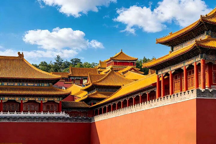 Jinan Private Day Trip nach Verbotene Stadt und Mutianyu Great Wall mit dem Hochgeschwindigkeitszug