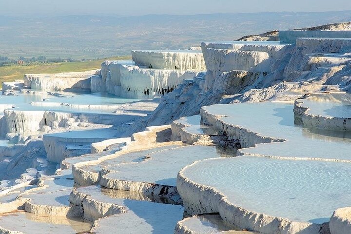 Hoppe over linjen Pamukkale Tour for Crusiers fra Kusadasi Havn