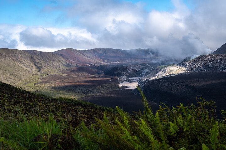 Randonnée sur le volcan Sierra Negra : Excursion privée à terre au départ du port Isabela