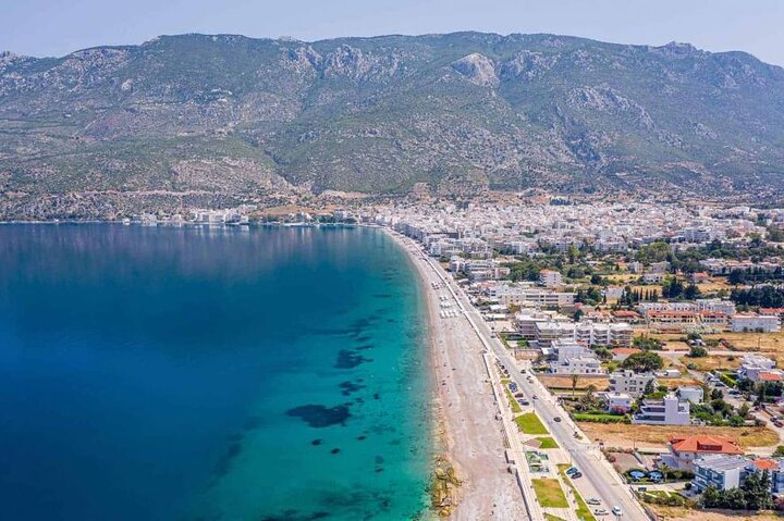 Excursión al antiguo Corinto de Atenas con entradas parada en la playa y recogida