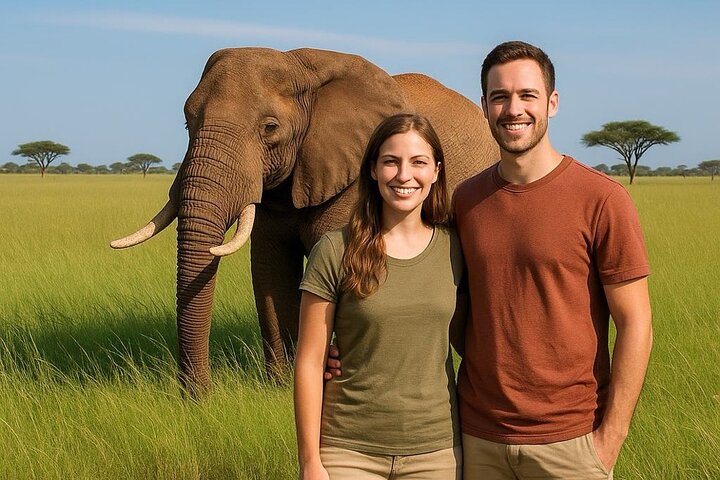 Tour zum Elefantenschutzgebiet ab Johannesburg