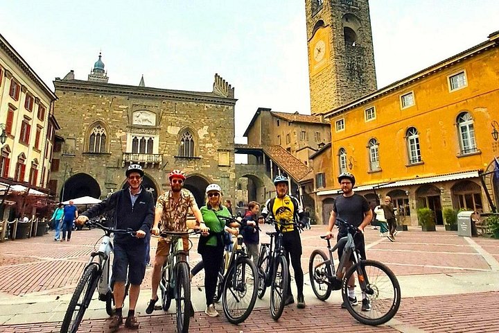 E-Bike-Tour zur Entdeckung von Bergamo und seinen Hügeln