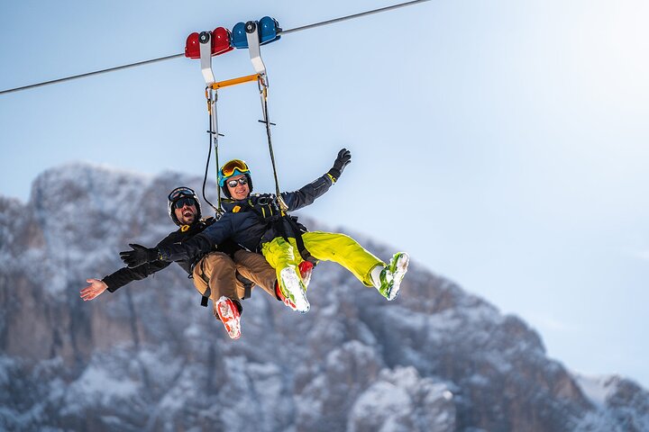 Val Gardena Zipline Experience: Dolomiternas hjärta
