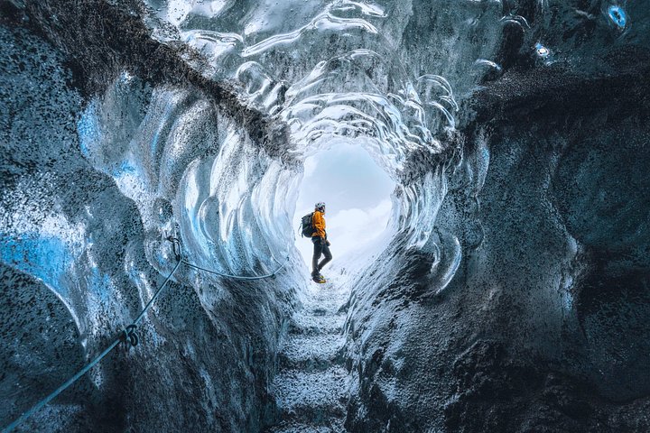 Skaftafell : Grotta di Ghiaccio Blu & Escursione sul ghiacciaio Vatnajökull