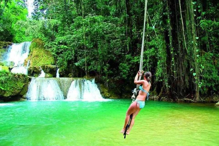 YS Falls y Black River Safari Costa Sur desde Negril Jamaica