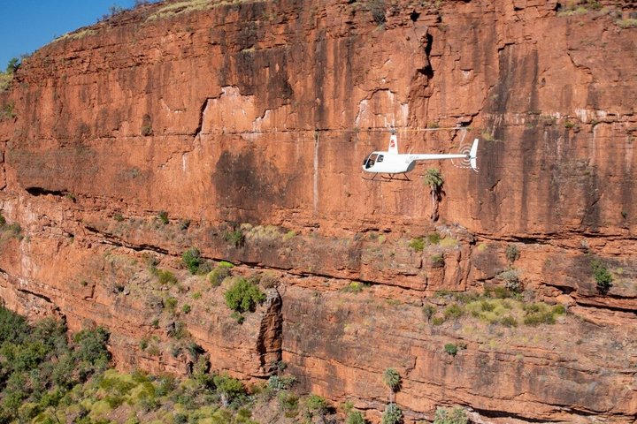 Helitour door Katherine Gorge en Edith Falls met afgelegen landing