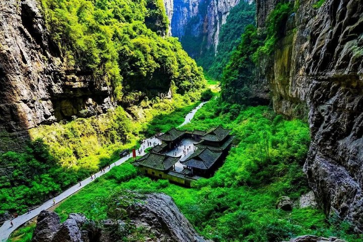 Chongqing Wulong Karst National Park Excursão de um dia