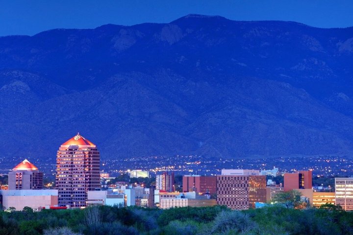 Zeer slechte filmlocaties Audio Driving Tour in Albuquerque