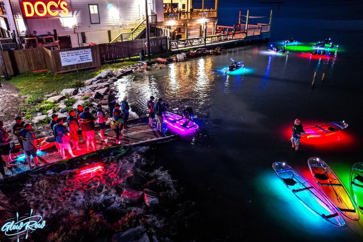 GlowRow Glowing Kayak Tour Corpus Christi - Isola del Nord Padre