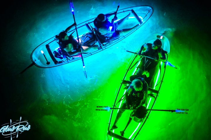 GlowRow Glowing Kayak Tour Corpus Christi - Isola del Nord Padre