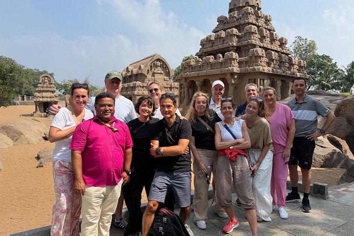Bäst rankad dagsutflykt till Mahabalipuram och Pondicherry med Guide Lunch