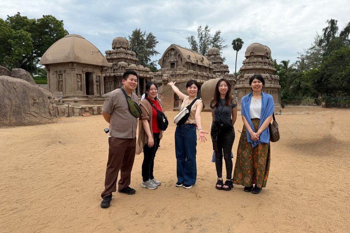 Viaje de Mahabalipuram y Pondicherry desde Chennai con 01 noche de alojamiento