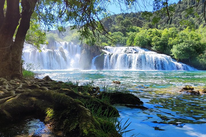 Nachmittag Krka Wasserfälle Private Tour von Sibenik Area